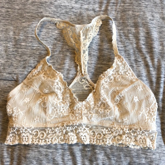 Other - A&F Cream bralette!